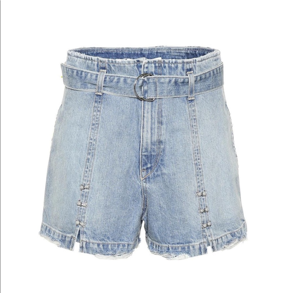 Jonathan Simkhai embellished denim shorts at
